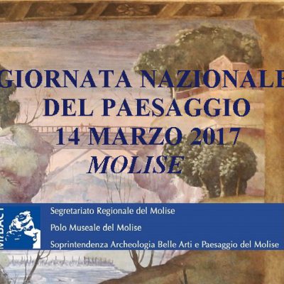 GIORNATA NAZIONALE DEL PAESAGGIO 2017 MOLISE- ITALIA