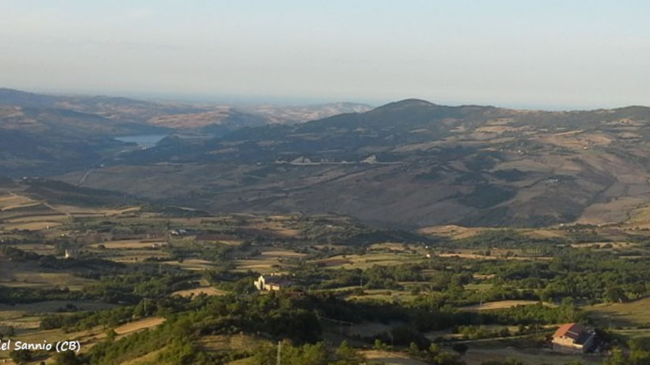 Veduta panoramica da Morrone del Sannio (CB)
