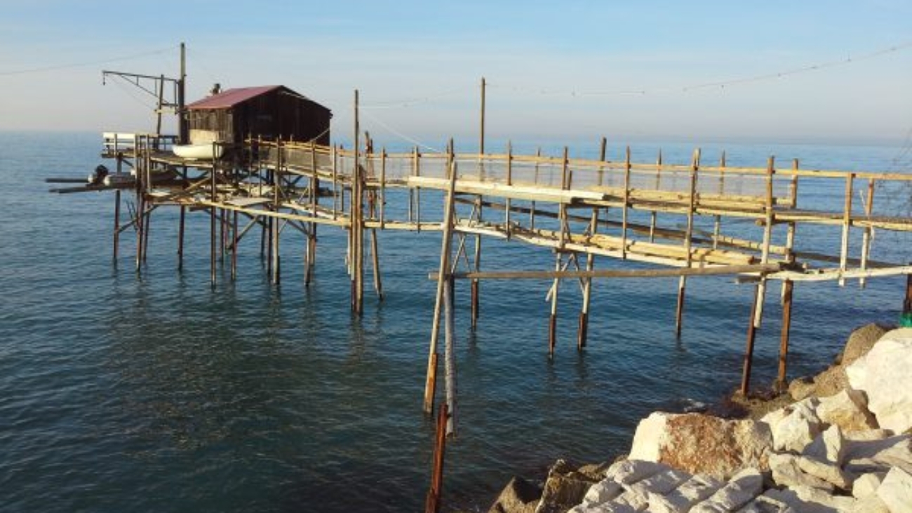Trabucco di Termoli (CB) Molise ITALIA Mare Adriatico Foto Maria Vasco copyright www.moliseinvita.it