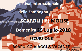 Tour e escursione - Festival internazionale della Zampogna - Scapoli (ISERNIA) MOLISE- ACAPULCO VIAGGI & VACANZE