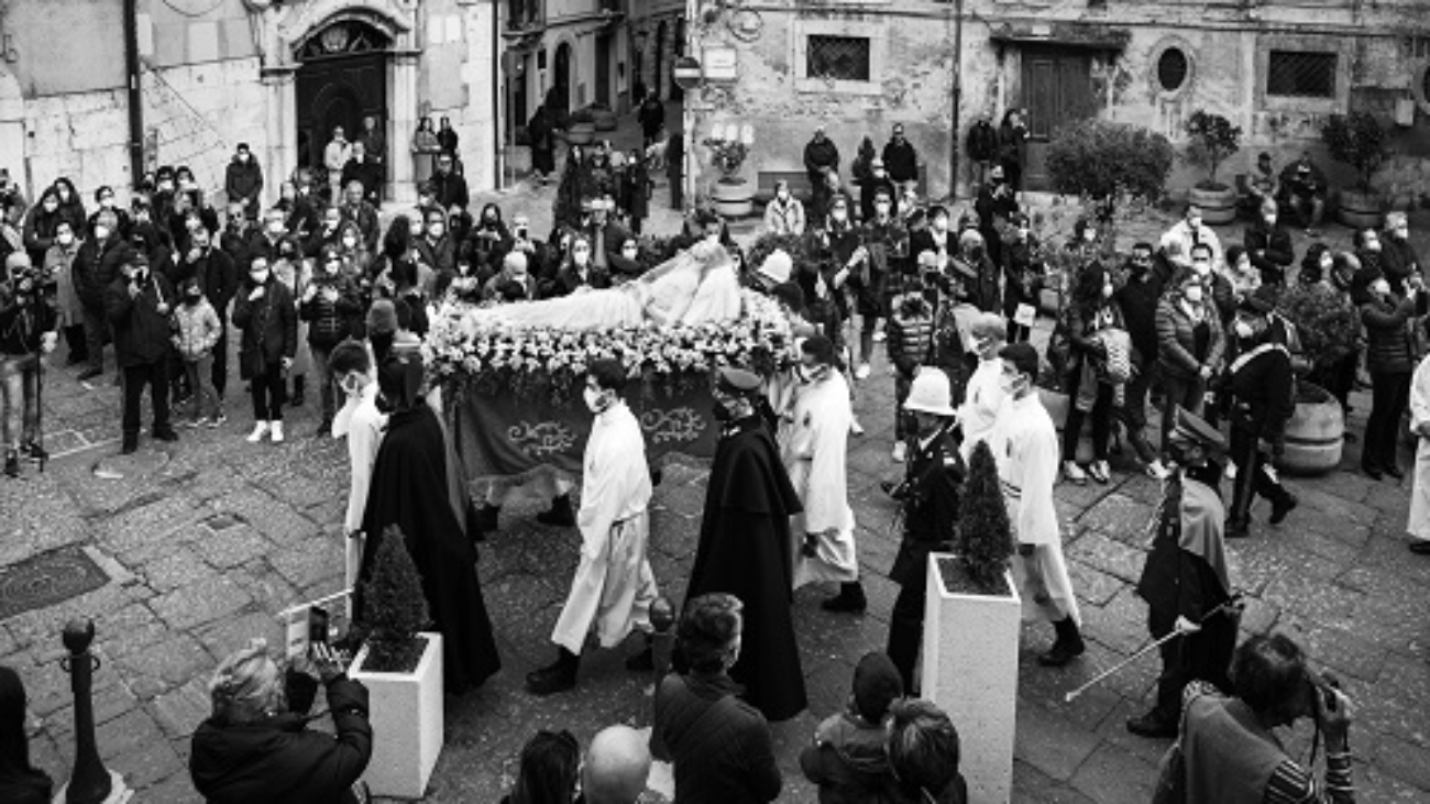 Processione del Venerdì Santo 2022 dalla chiesa di San Leonardo CB MOLISE - Ph Franco Di Iorio © 2022