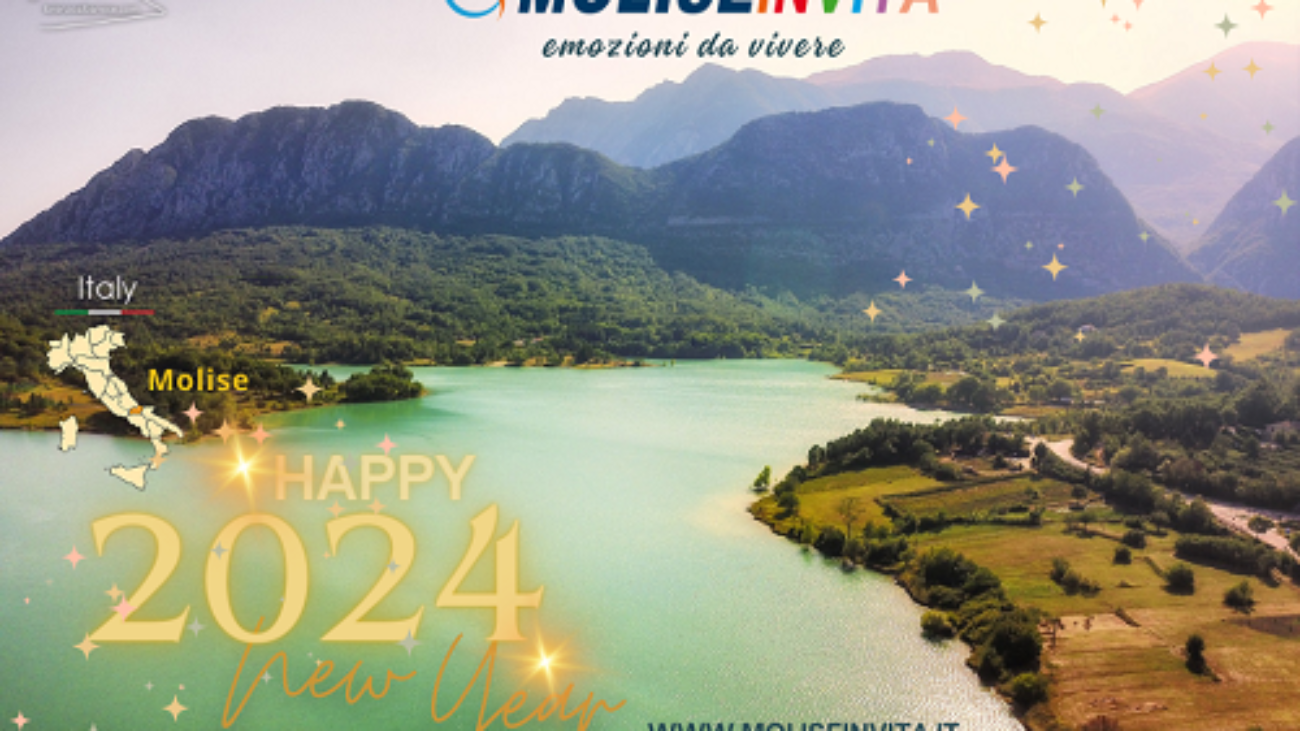 Auguri 2024 Moliseinvita - Lago Castel San Vincenzo IS MOLISE Ph Lorenzo Albanese ©